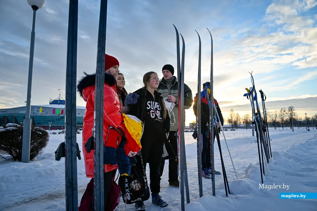 23.01.2021. Бобруйск. Городской спортивный праздник «Бобруйская лыжня–2021»