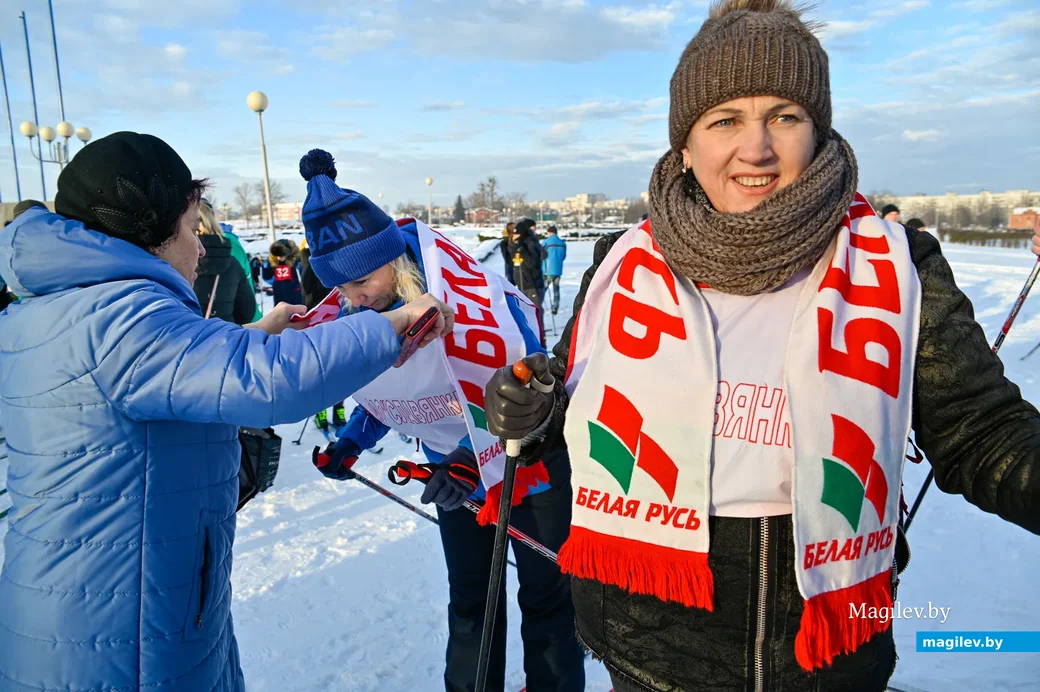 23.01.2021. Бобруйск. Городской спортивный праздник «Бобруйская лыжня–2021»