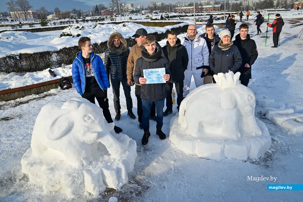 23.01.2021. Бобруйск. Городской спортивный праздник «Бобруйская лыжня–2021»