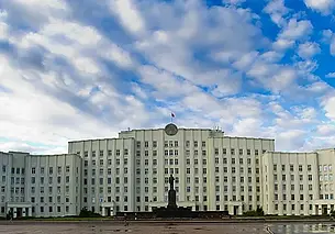 В здании облисполкома в Могилеве произошло возгорание