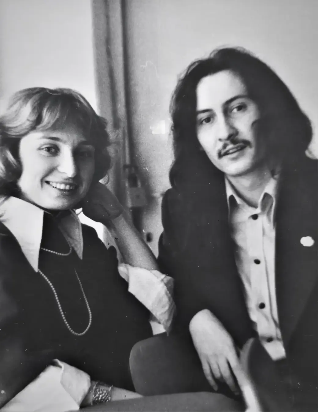 Леонид Палевич и его первая супруга Антонина, 1977 год.