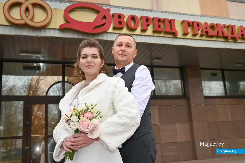 15.10.2021. Бобруйск. Свадебная пара. Дарья и Дмитрий