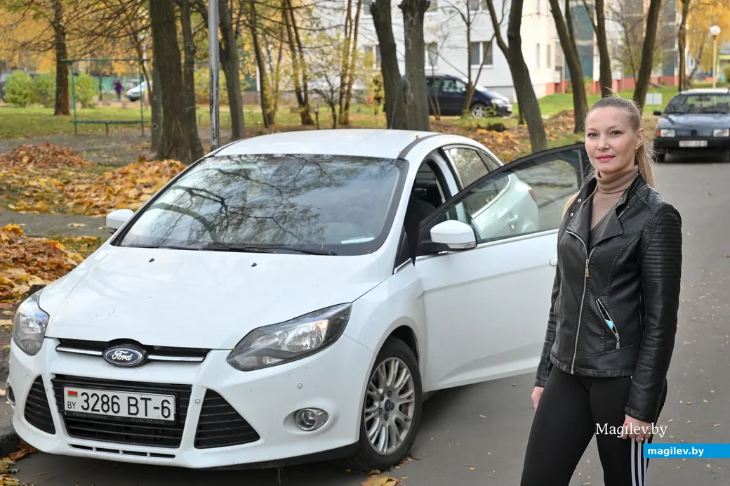 21.10.2021. Бобруйск. Ольга Белобородая и Ford Focus III.
