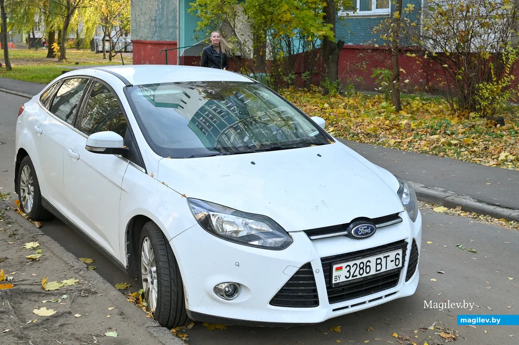 21.10.2021. Бобруйск. Ольга Белобородая и Ford Focus III