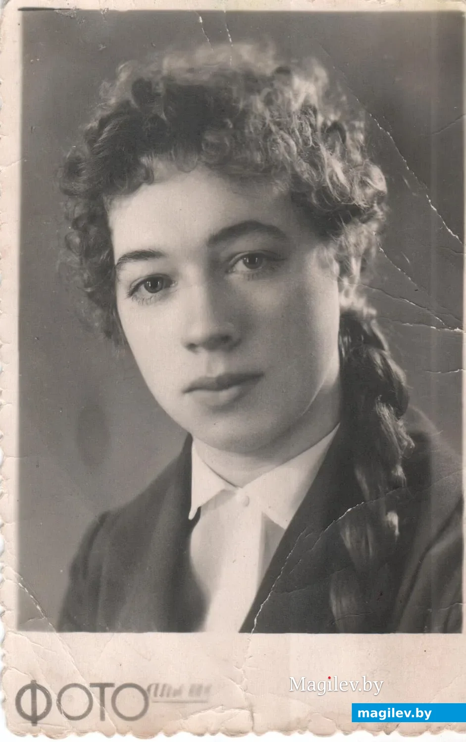 20-летняя Клава во время учебы в медучилище, 1960 год.