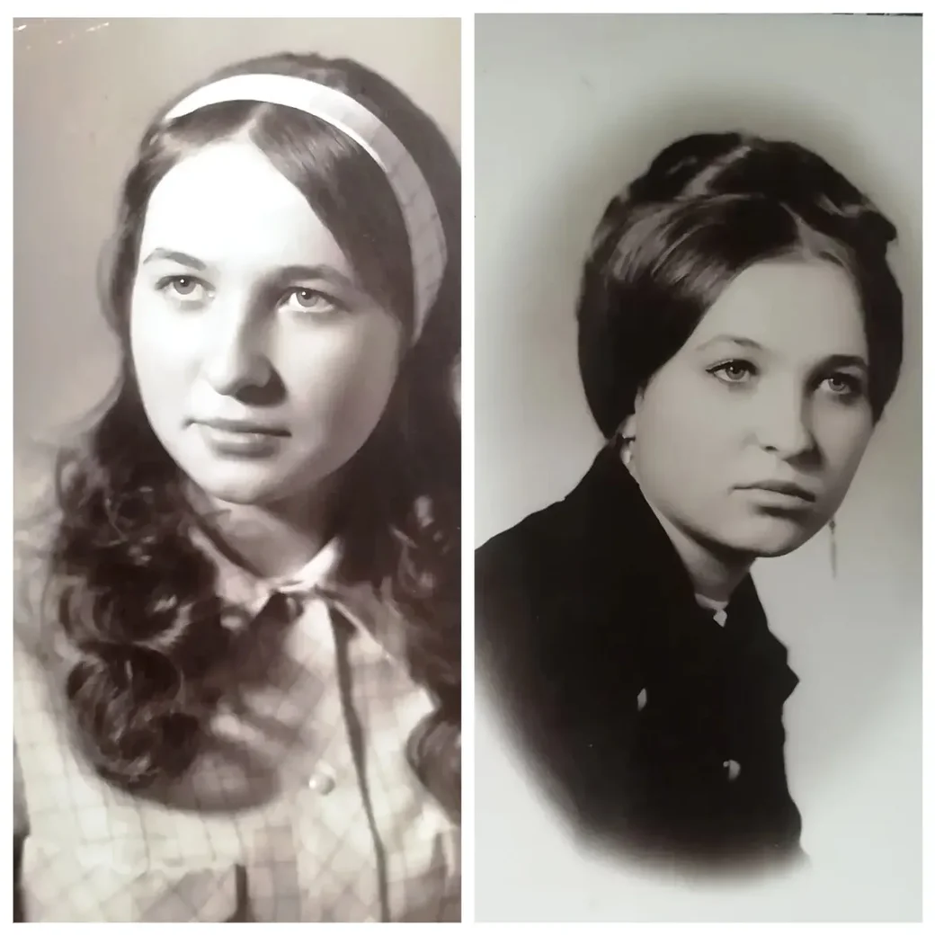 Алина Ивановна в молодые годы.