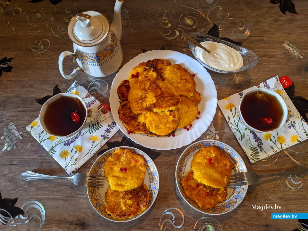 Готовим сами: сырники с тыквой.
