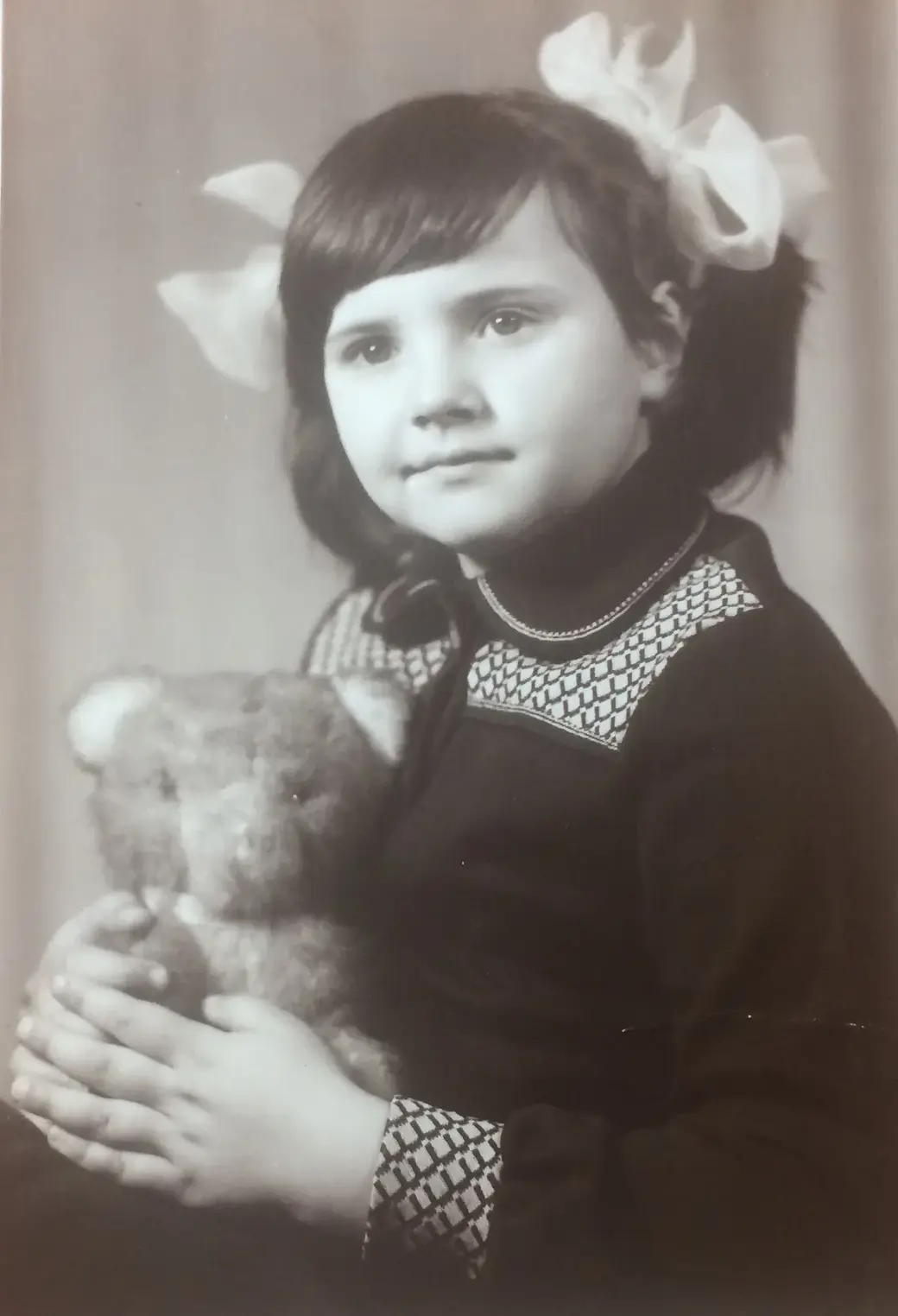 Елена Материнко в детстве