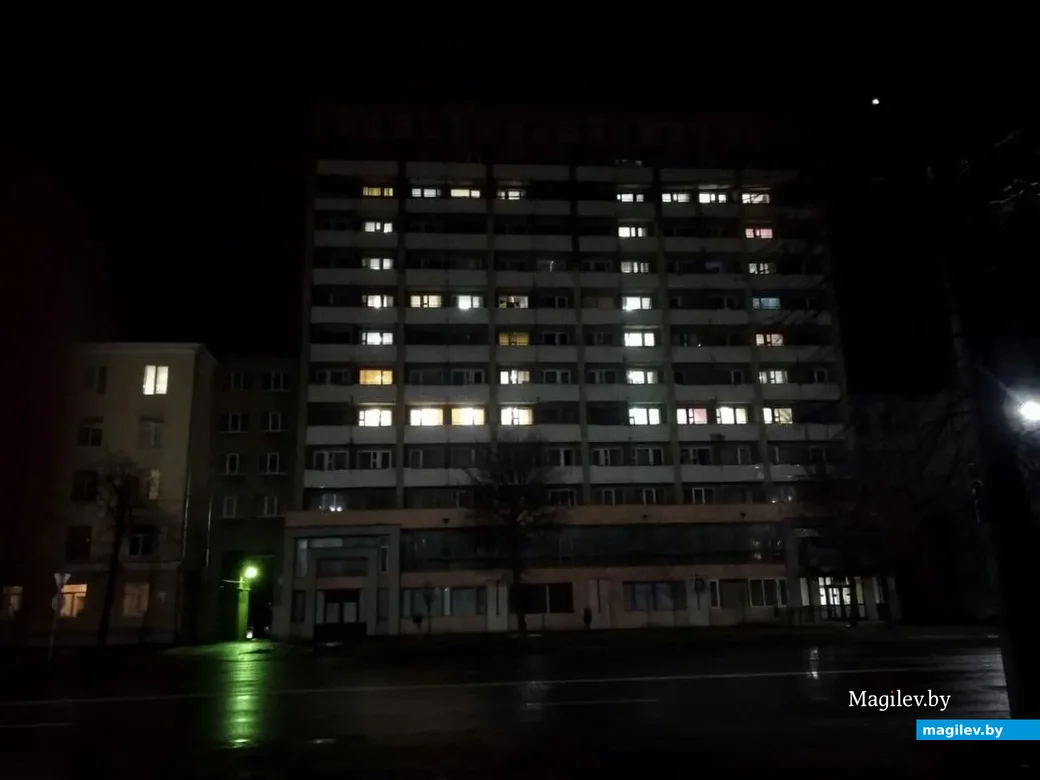 12.11.2021. Могилев. 60-летие Белорусско-Российского университета. Студенты общежития №3 БРУ