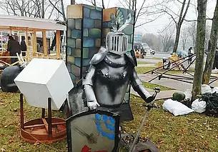 Могилев в преддверии областного фестиваля-ярмарки «Дажынкі-2021». Фотофакт