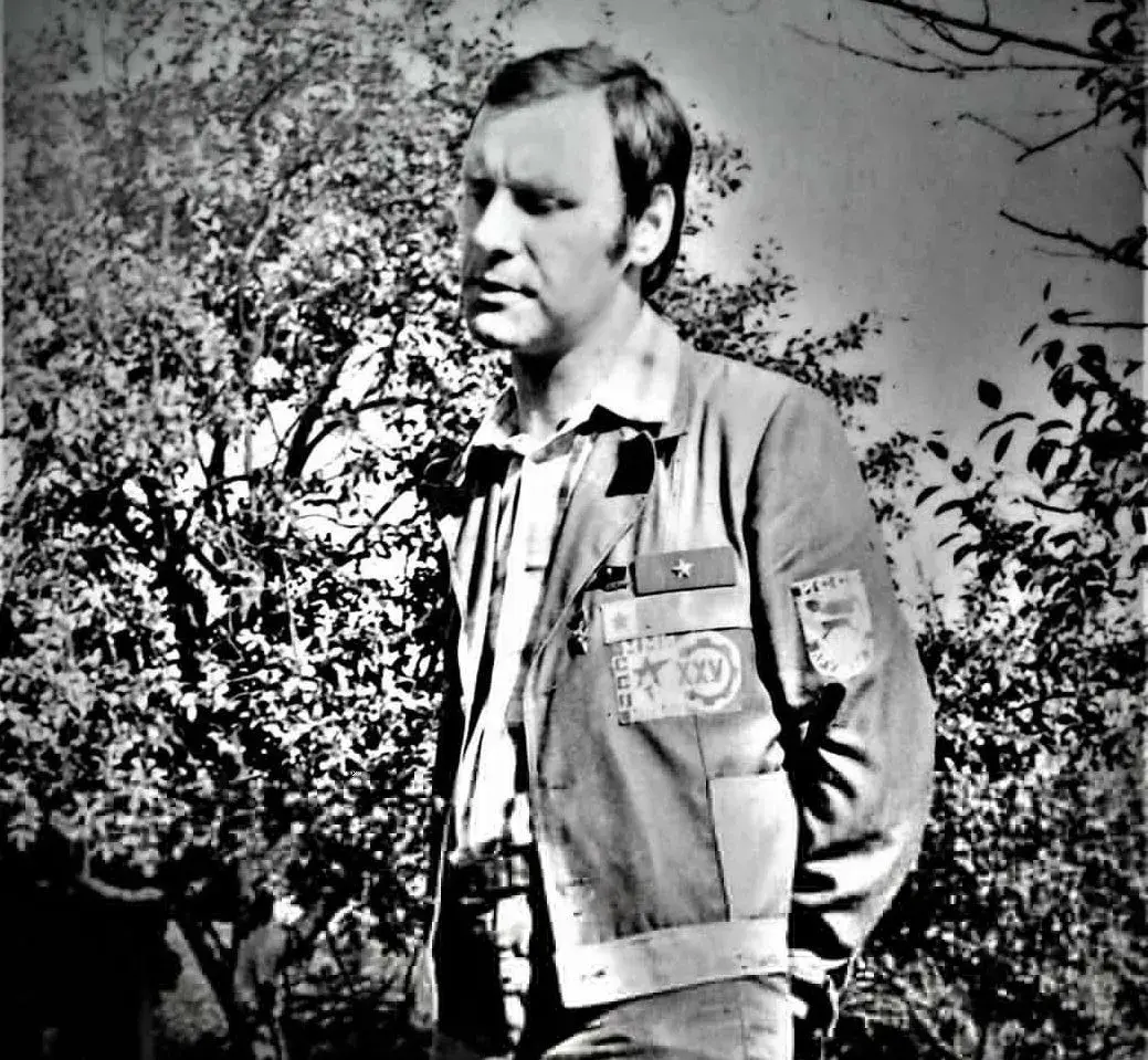 Декан транспортного факультета Виктор Жариков. 1970-е годы.