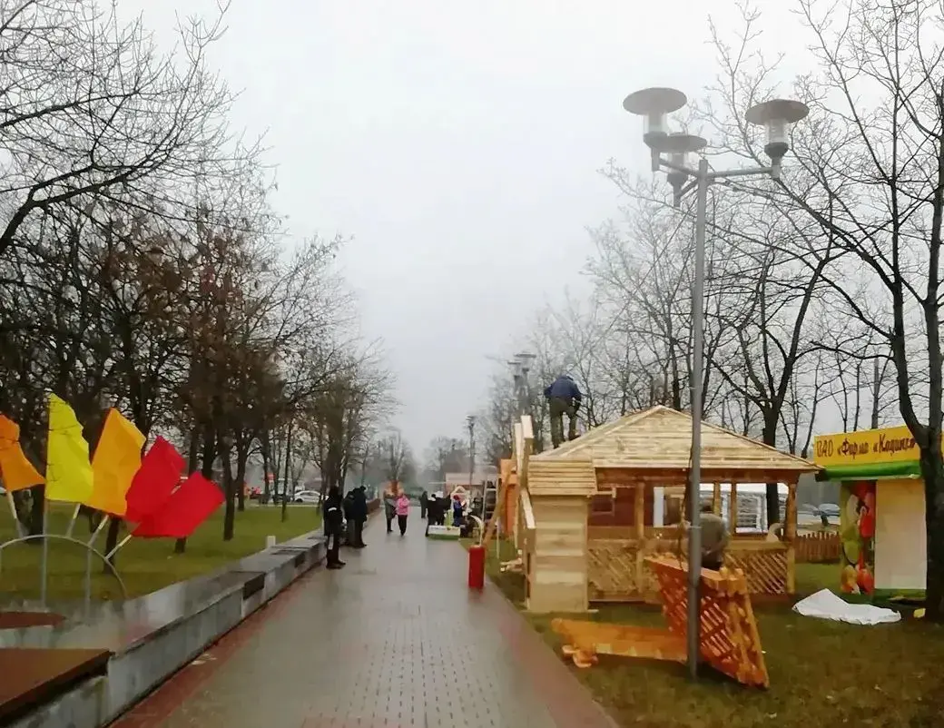 18.11.2021, Могилев готовится к «Дажынкам».