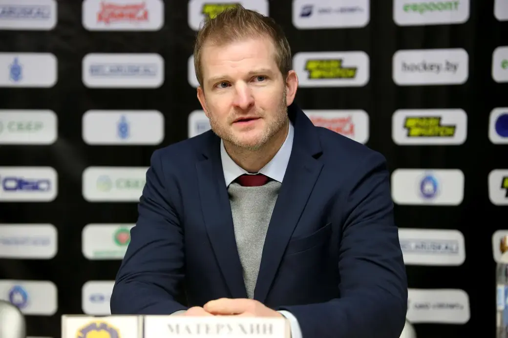 Александр МАТЕРУХИН (главный тренер хоккейного клуба «Могилёв»)