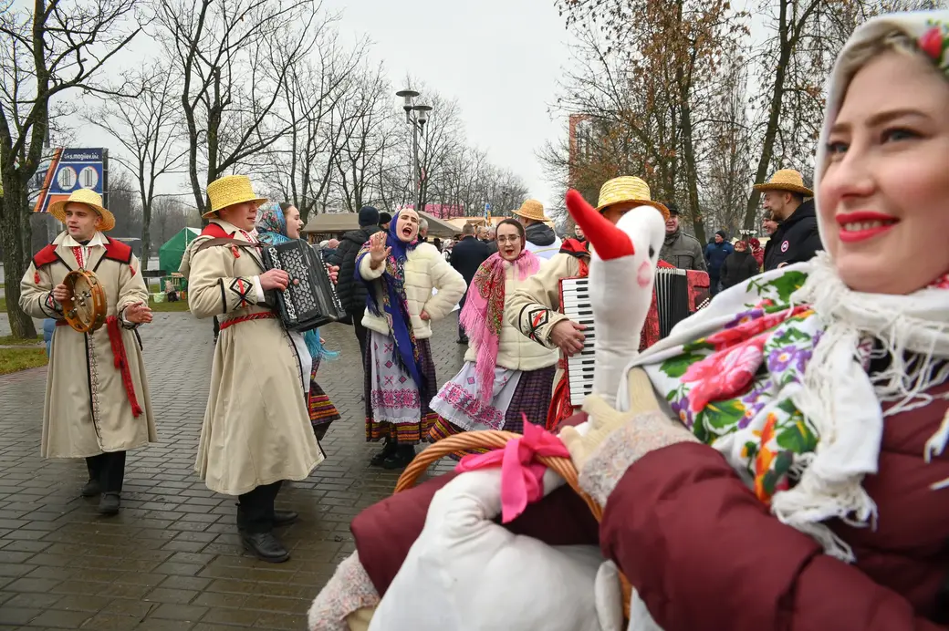 19.11.2021. Могилев Областной фестиваль-ярмарка «Дажынкі-2021» на площадке возле Дворца культуры области.