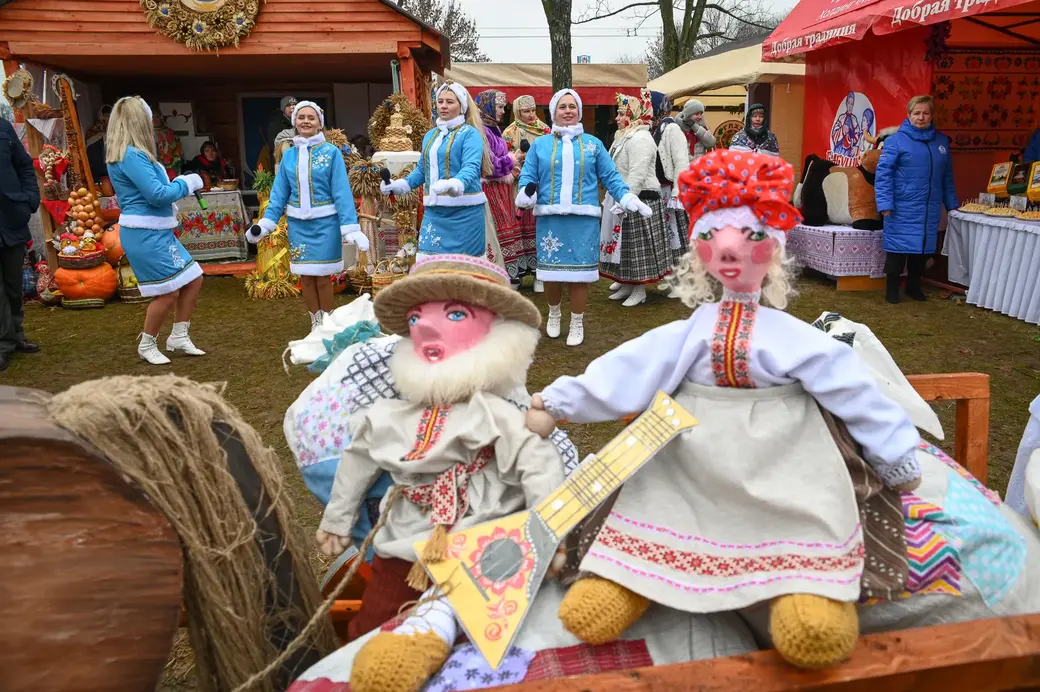19.11.2021. Могилев Областной фестиваль-ярмарка «Дажынкі-2021» на площадке возле Дворца культуры области.