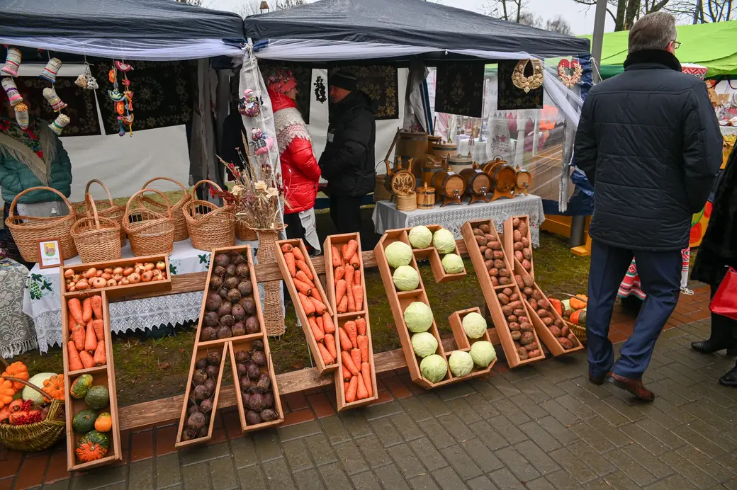 19.11.2021. Могилев Областной фестиваль-ярмарка «Дажынкі-2021» на площадке возле Дворца культуры области.