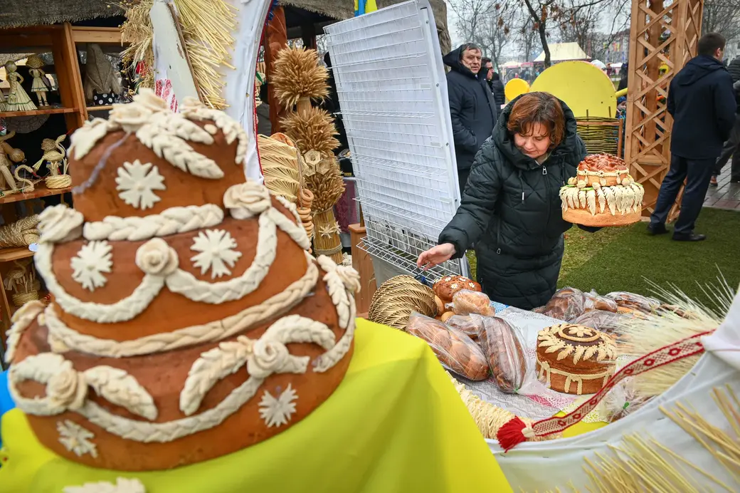 19.11.2021. Могилев Областной фестиваль-ярмарка «Дажынкі-2021» на площадке возле Дворца культуры области.