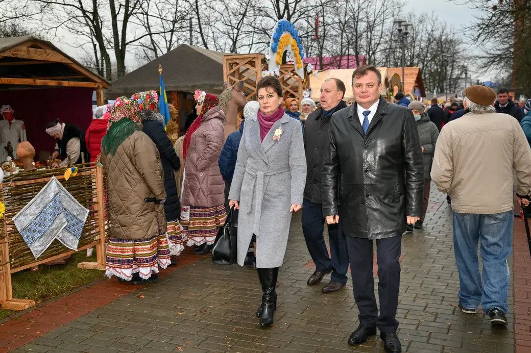19.11.2021. Могилев. Областной фестиваль-ярмарка «Дажынкі-2021» на площадке возле Дворца культуры области.