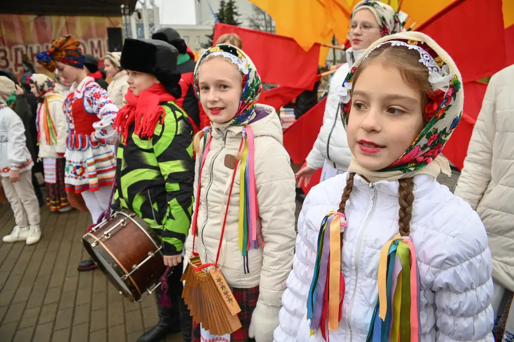 19.11.2021. Могилев Областной фестиваль-ярмарка «Дажынкі-2021» на площадке возле Дворца культуры области.