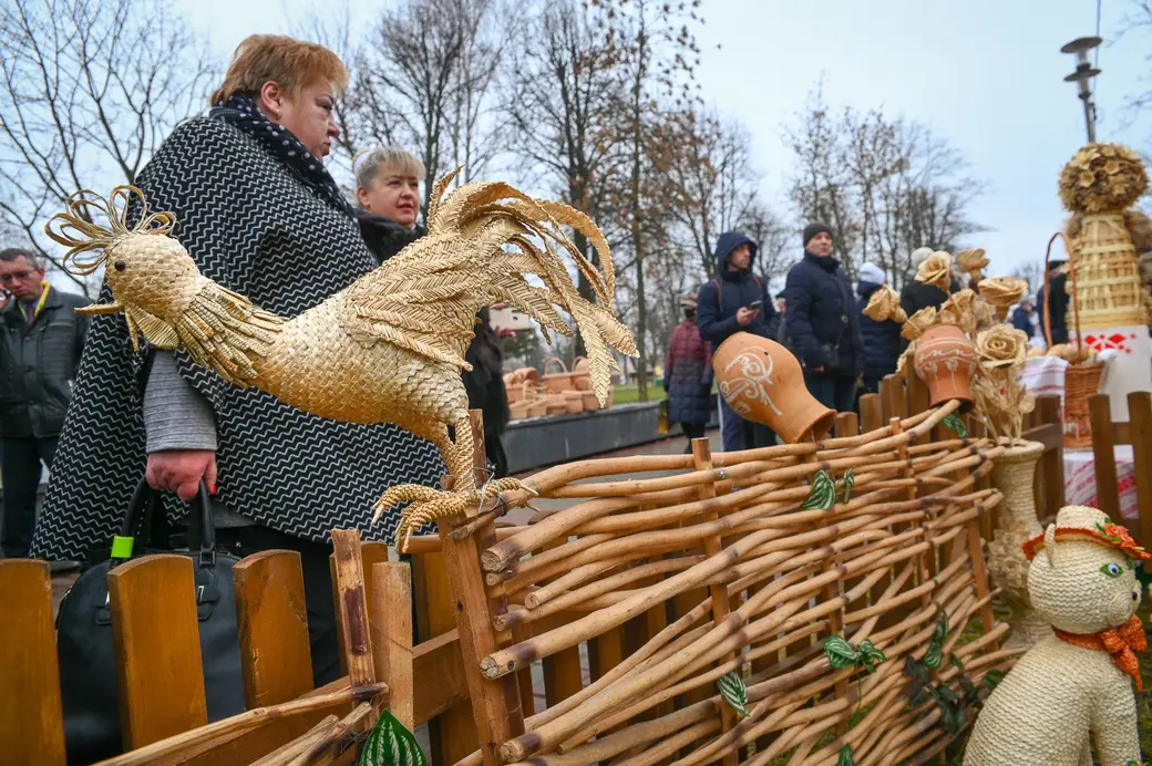 19.11.2021. Могилев Областной фестиваль-ярмарка «Дажынкі-2021» на площадке возле Дворца культуры области.