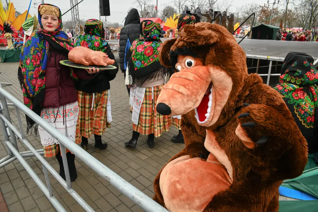 19.11.2021. Могилев Областной фестиваль-ярмарка «Дажынкі-2021» на площадке возле Дворца культуры области.