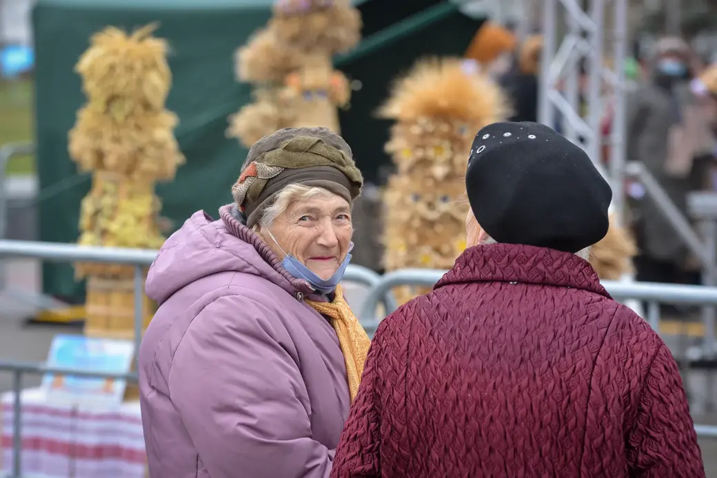 19.11.2021. Могилев Областной фестиваль-ярмарка «Дажынкі-2021» на площадке возле Дворца культуры области.