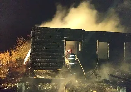 В деревне под Могилевом на пожаре погиб мужчина