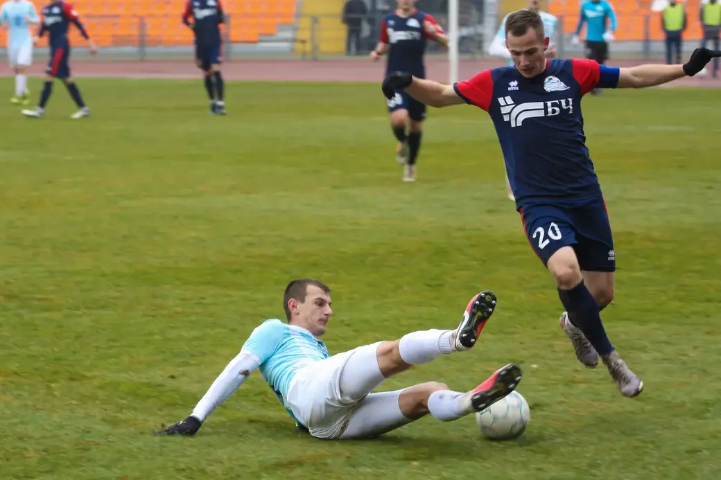 ФК Днепр - ФК Локомотив (Гомель) 0:1. 21.11.2021. Фото: пресс-служба Днепра