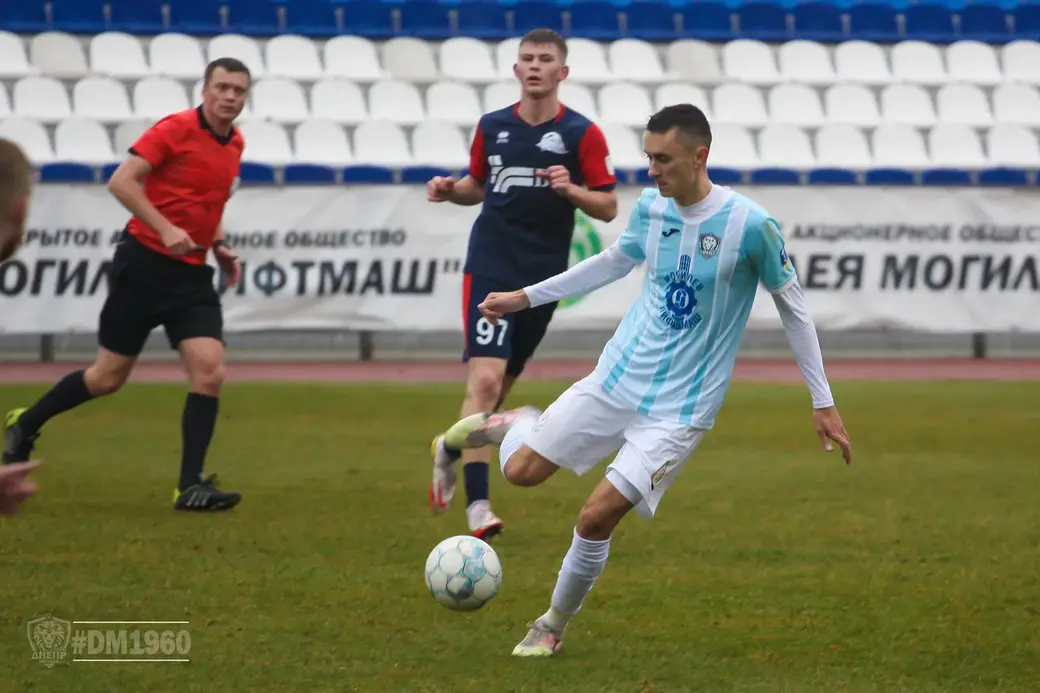ФК Днепр - ФК Локомотив (Гомель) 0:1. 21.11.2021. Фото: пресс-служба Днепра