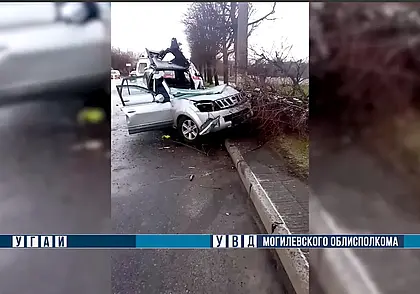 В Могилеве на проспекте Мира произошло смертельное ДТП: погиб водитель