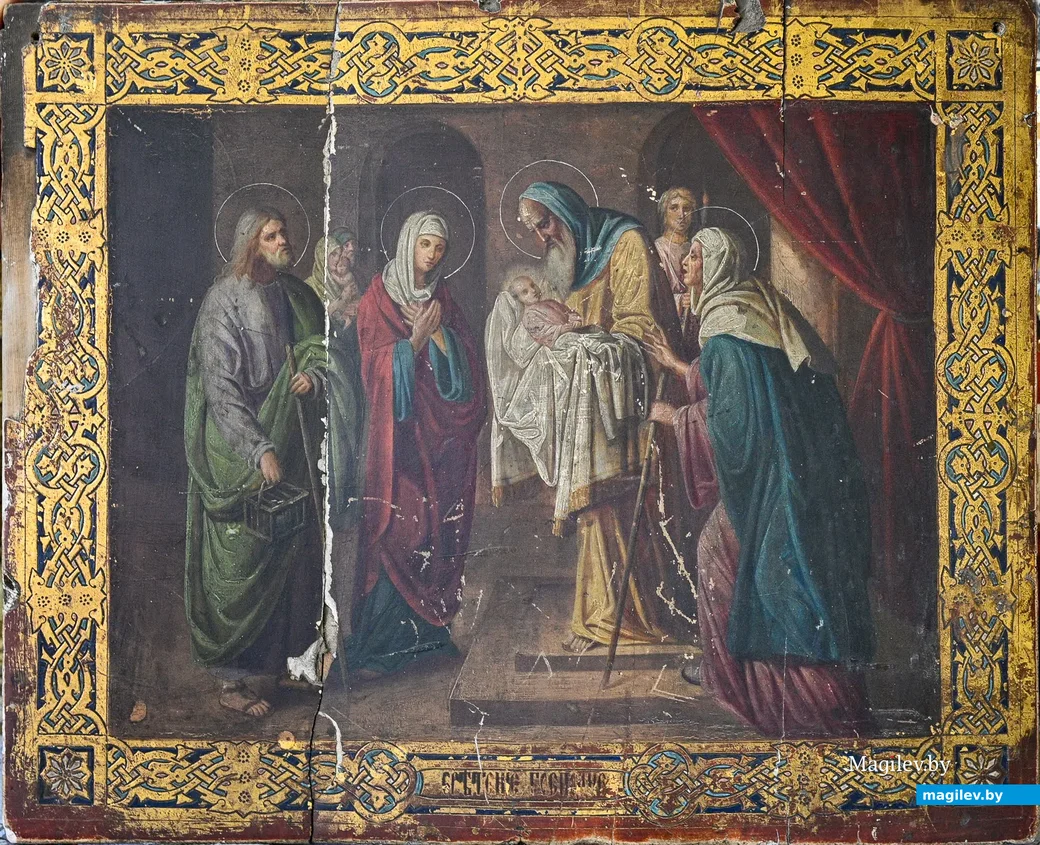 18.03.2021. Храм Святого Духа в Бобруйске. Старинная икона.