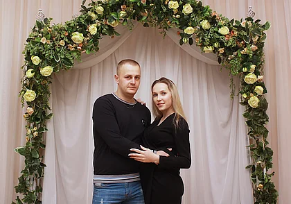 «Самый романтичный момент – положительный тест на беременность». Свадебная пара недели