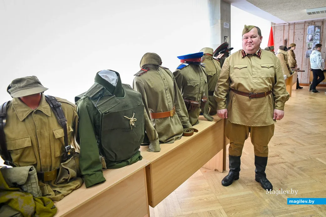 30.04.2021. Бобруйск. Выставка «Герои Бобруйска» клуба военно-исторической реконструкции