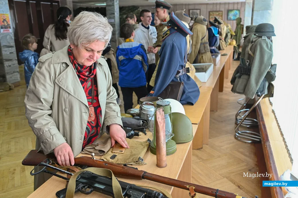 30.04.2021. Бобруйск. Выставка «Герои Бобруйска» клуба военно-исторической реконструкции
