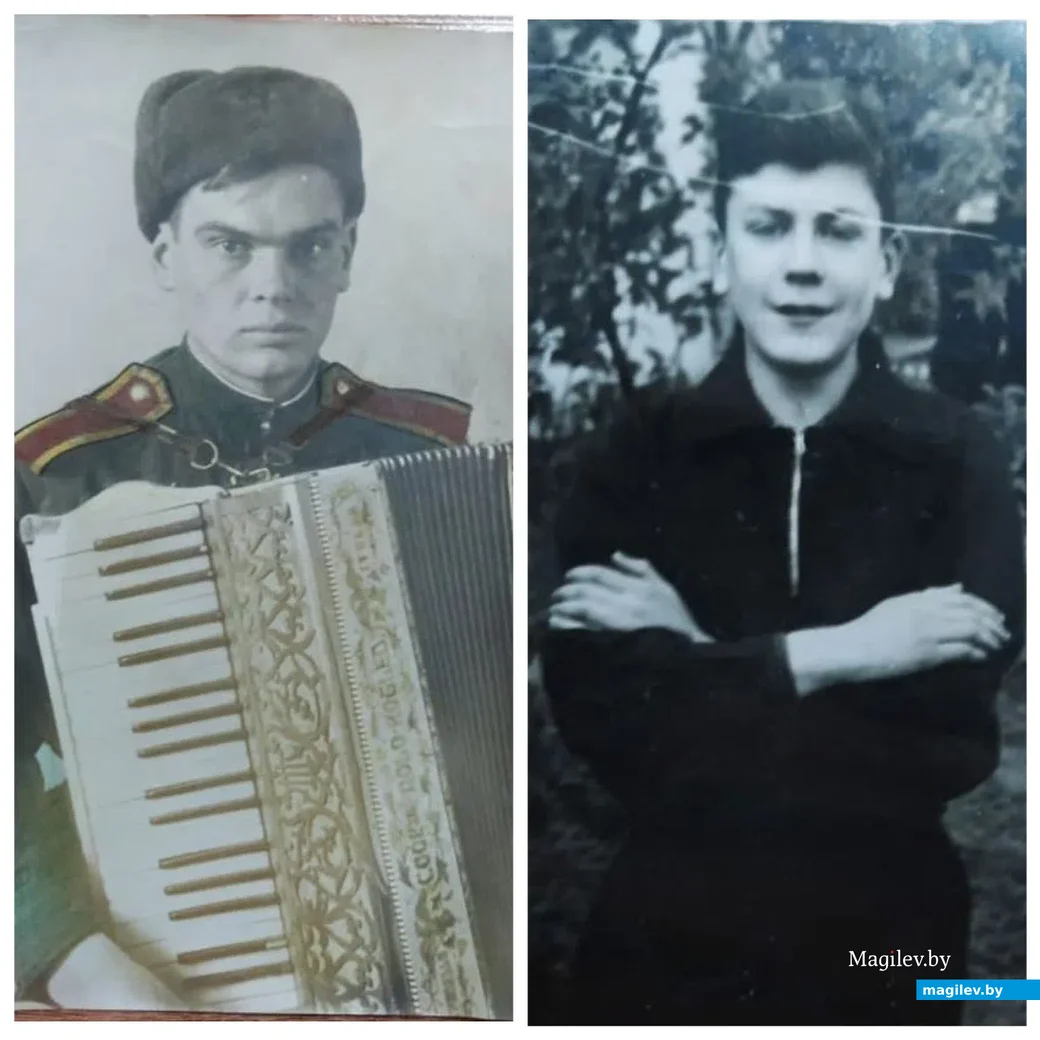Слева – Эдуард Иванович Крючков, тот самый Эдя, к которому обращается отец в письмах с фронта.