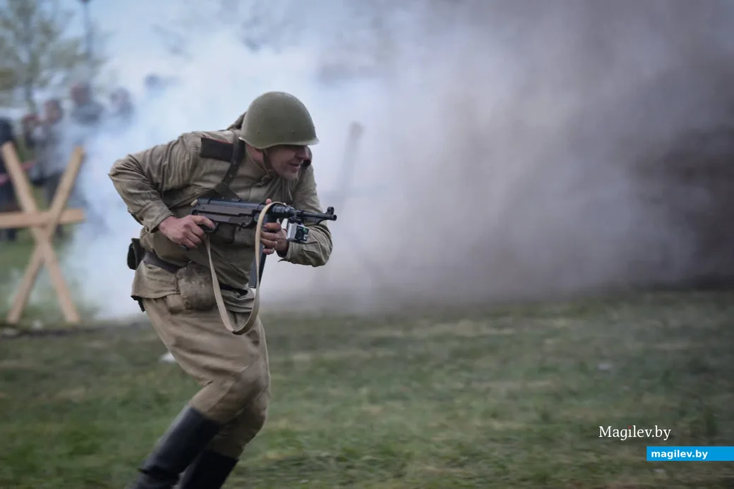 07.05.2021. Бобруйск. Военная реконструкция освобождения Бобруйска