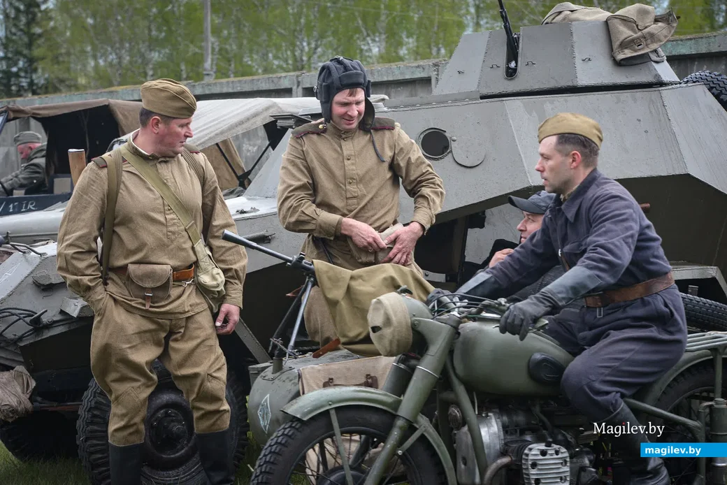 07.05.2021. Бобруйск. Военная реконструкция освобождения Бобруйска