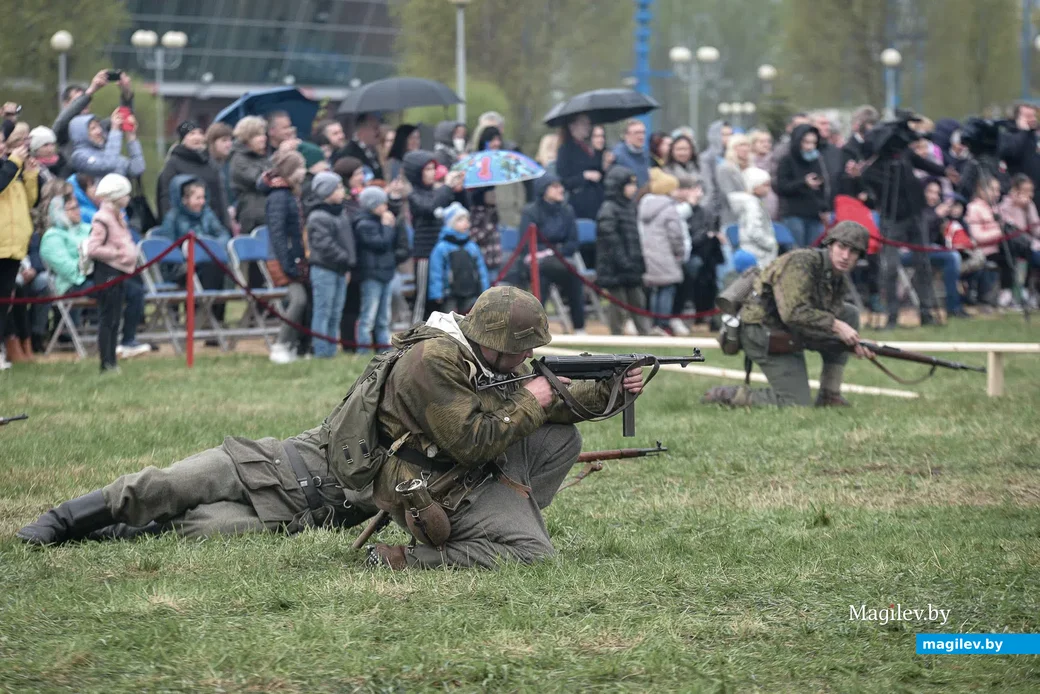 07.05.2021. Бобруйск. Военная реконструкция освобождения Бобруйска