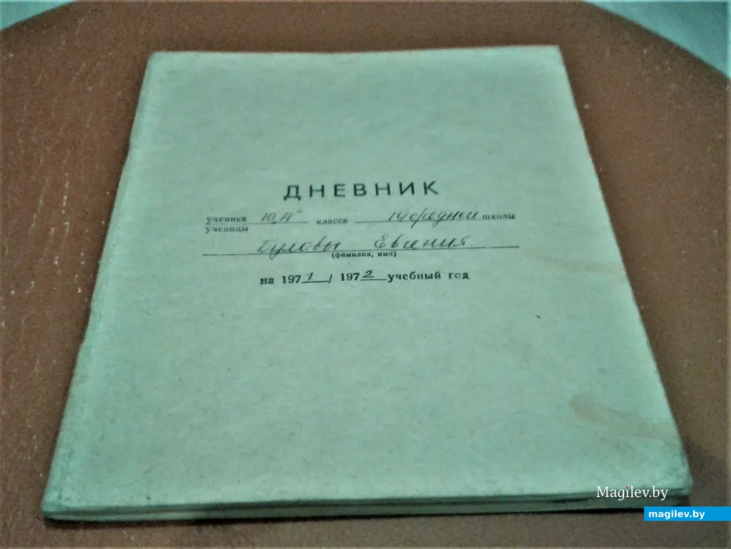 Школьный дневник Жени Буловы.