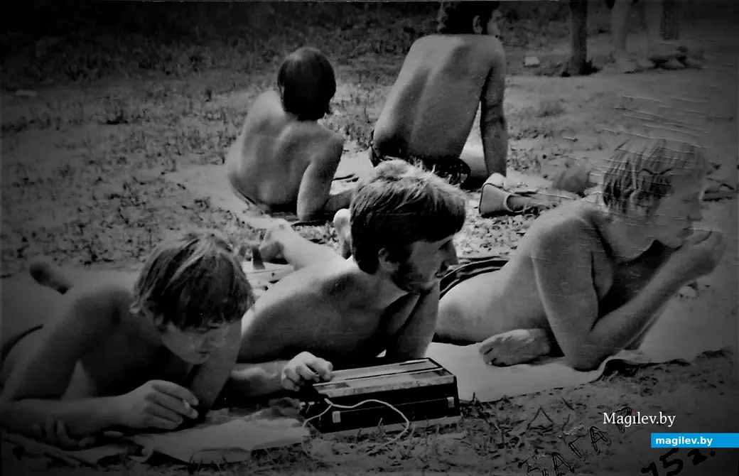 1970-е годы, Могилев, Днепровский пляж.