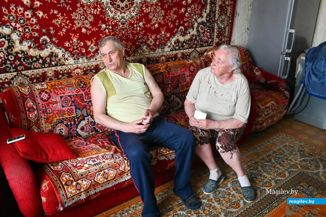 19.05.2021. Бобруйск. Алла Дмитриевна Стефаненко и Михаил Иванович Стяжкин