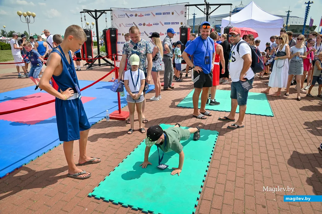 17.07.2021. Бобруйск. Праздник спорта на «Бобруйск-Арене» в рамках культурно-спортивного