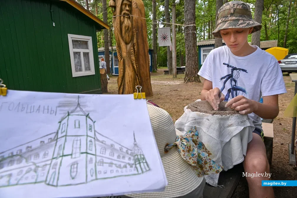 22.07.2021. Вербки, Бобруйский район. XVII пленэр художников-керамистов «Арт-Жыжаль» в Вербках.
