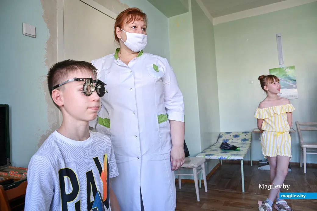 Врач-офтальмолог детской поликлиники №2 города Бобруйска Светлана Петровна Музыченко.