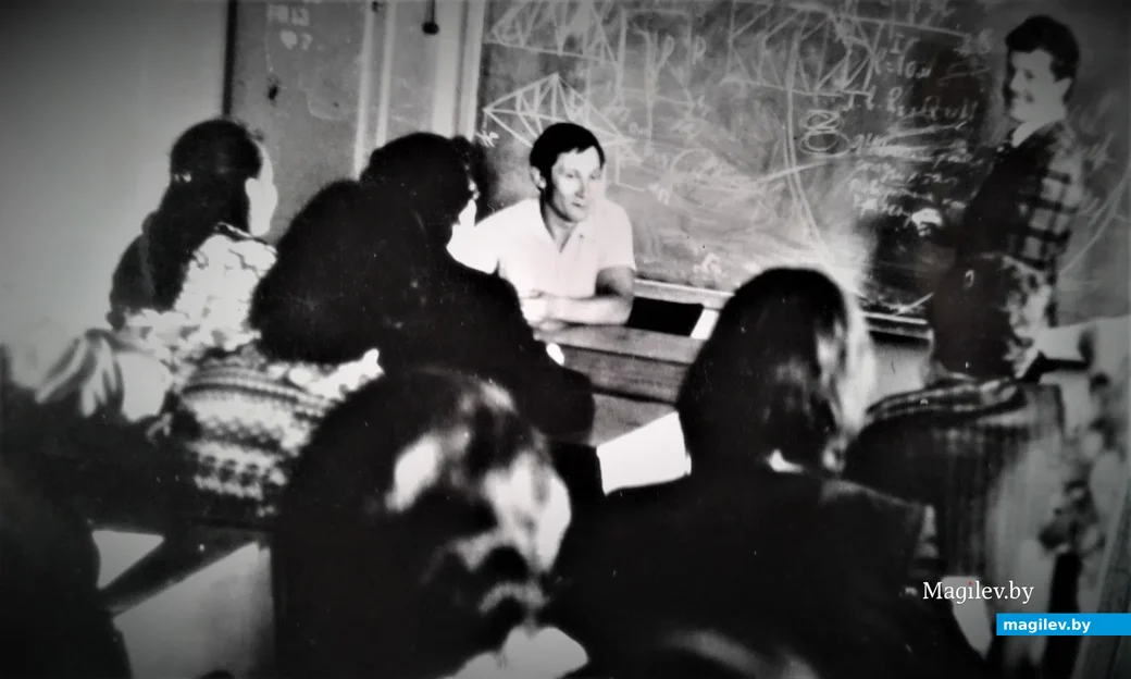  1976 год, Могилев. Занятия студентов специальности ПТ.