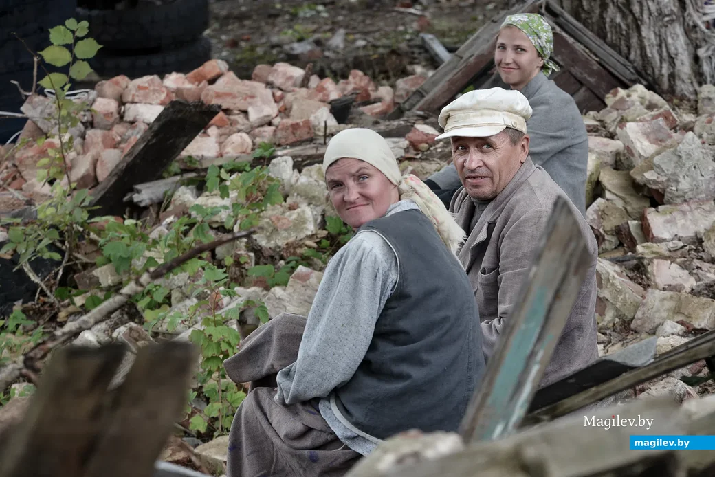 06.08.2021. Бобруйск. Съемки фильма под рабочим названием «Пламя под пеплом» проходят в Бобруйске.