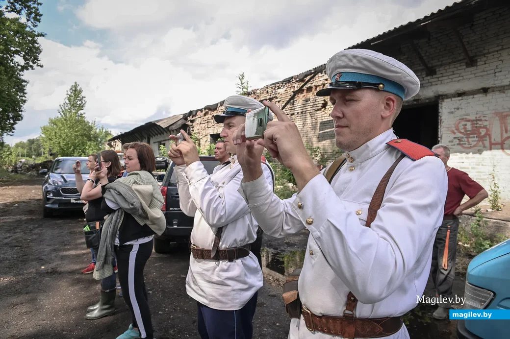 06.08.2021. Бобруйск. Съемки фильма под рабочим названием «Пламя под пеплом» проходят в Бобруйске.