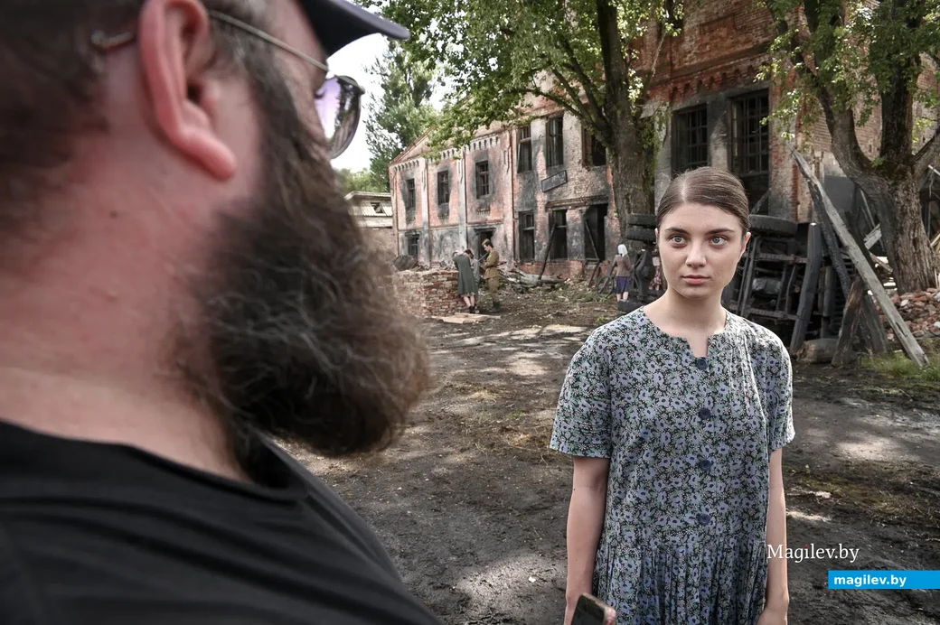 06.08.2021. Бобруйск. Съемки фильма под рабочим названием «Пламя под пеплом» проходят в Бобруйске.