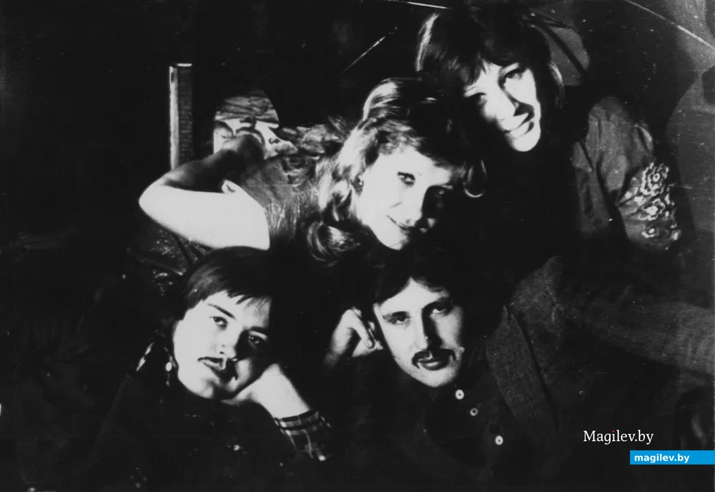  1975 год, Могилев. Фрагмент нашей домашней самодеятельности.