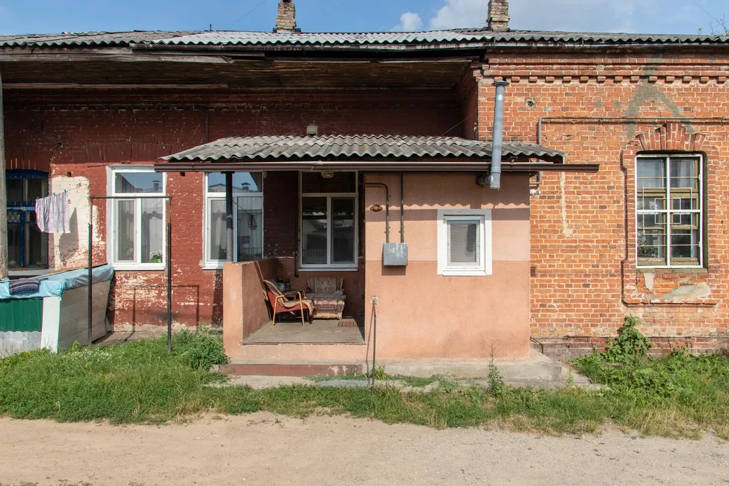 Август 2021. Бобруйск глазами Татьяны Крапивиной. Дворик в старой части города.